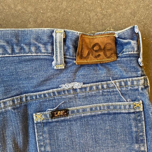 Lee Jeans Mens 38x34 light wash - Picture 4 of 14